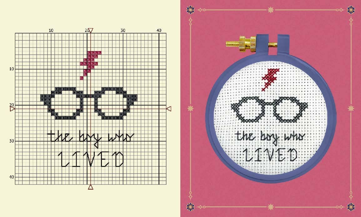 Harry Potter Cross-Stitch Kit