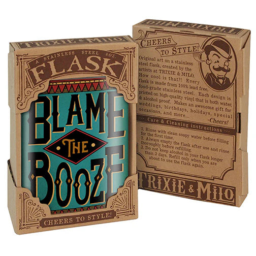 Blame the Booze Flask