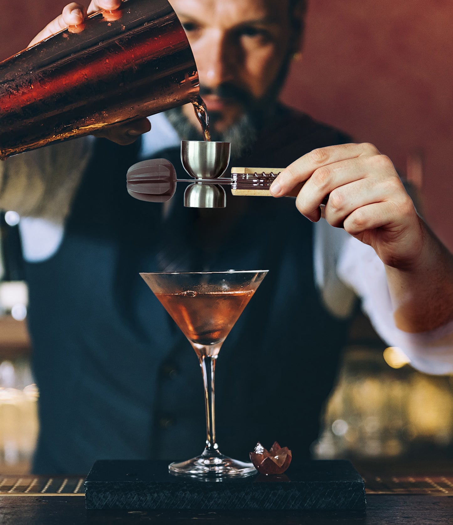 Whiskey Business 8-in-1 Bar Cart Tool