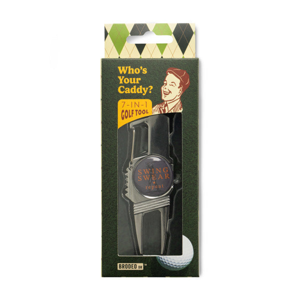 Who's Your Caddy 7-in-1 Golf Tool