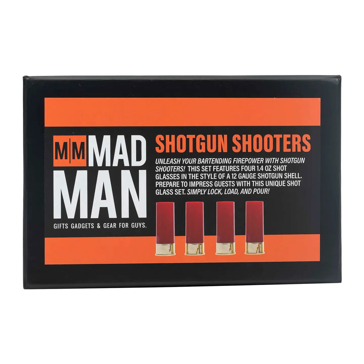 Shotgun Shell Shot Glass Set