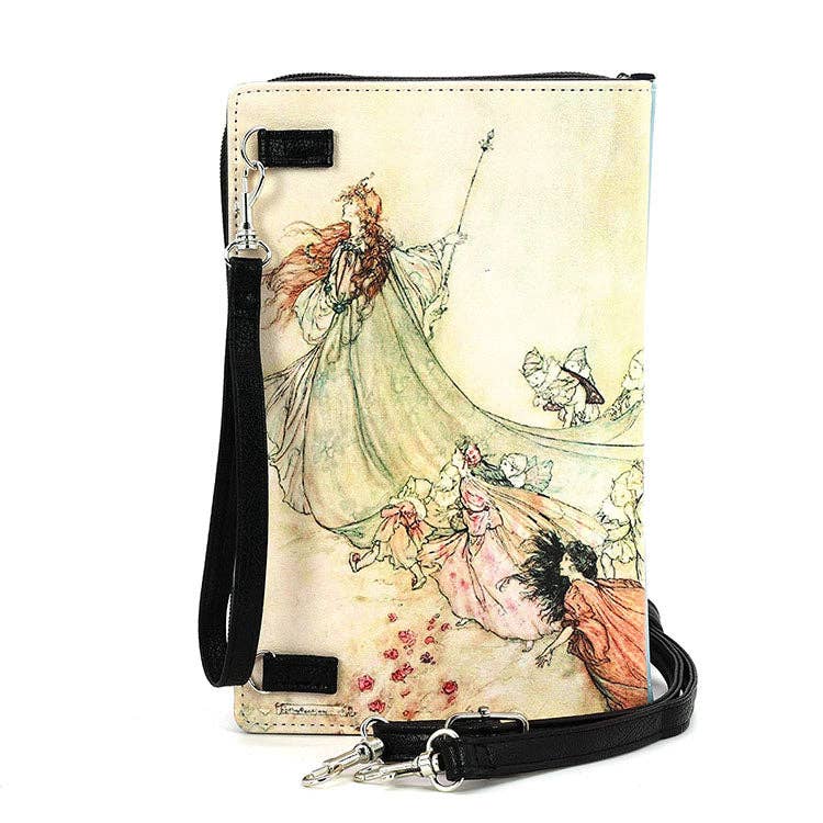 A Midsummer Night's Dream Book Clutch Bag in Vinyl
