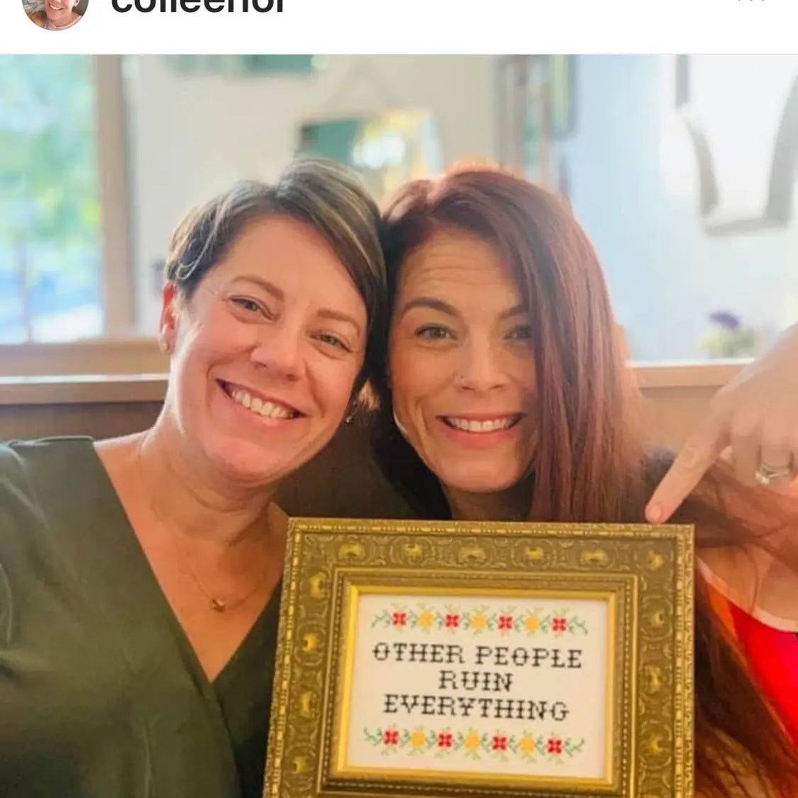 Other People Ruin Everything Cross-Stitch Kit