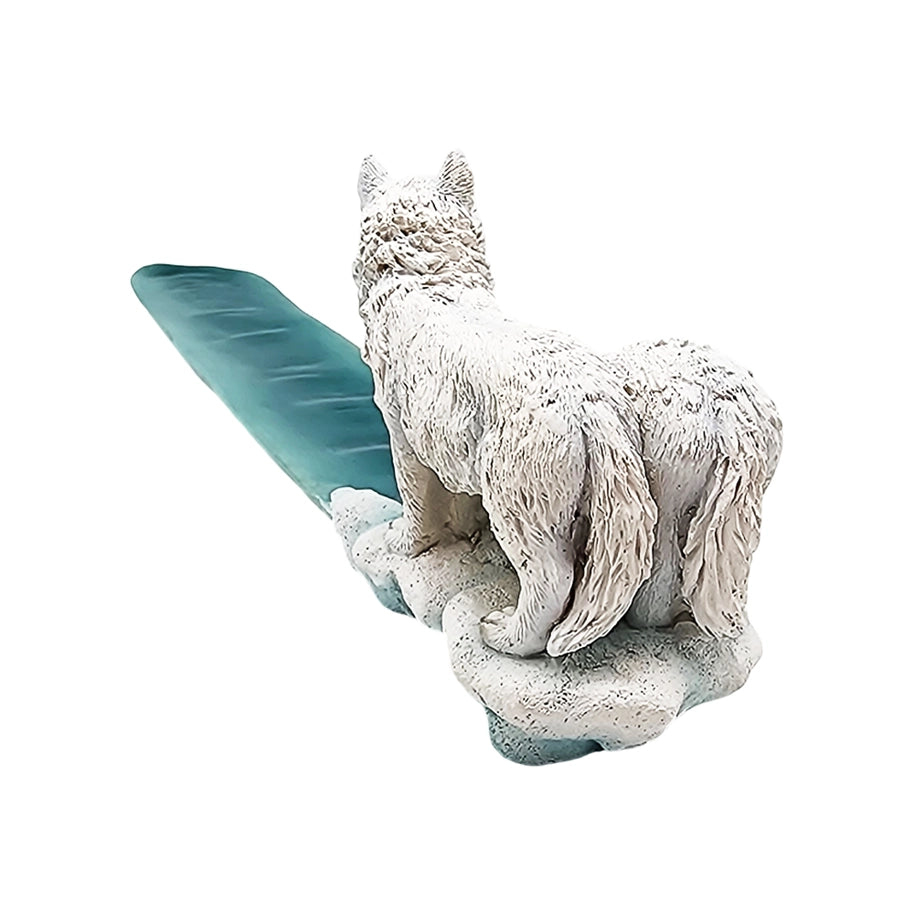 Wolves Drinking Incense Burner