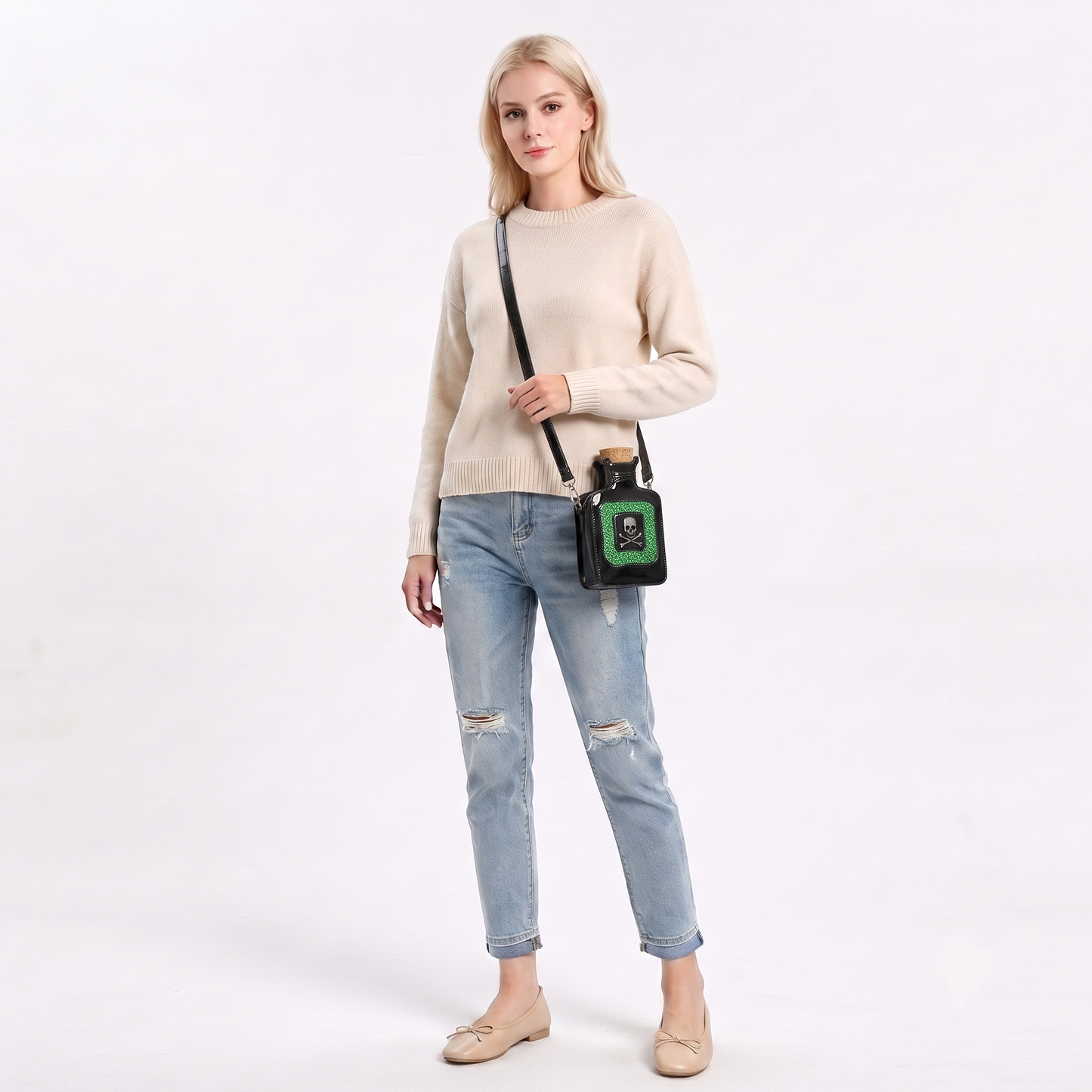 Poison Bottle Crossbody Bag