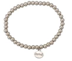 Alex Carol Silver Ball Bracelet-6mm