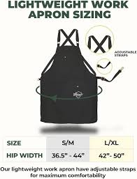 Lightweight Work Apron - Black