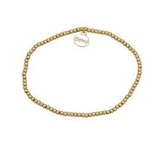 Alex Carol Gold Ball Bracelet-3mm