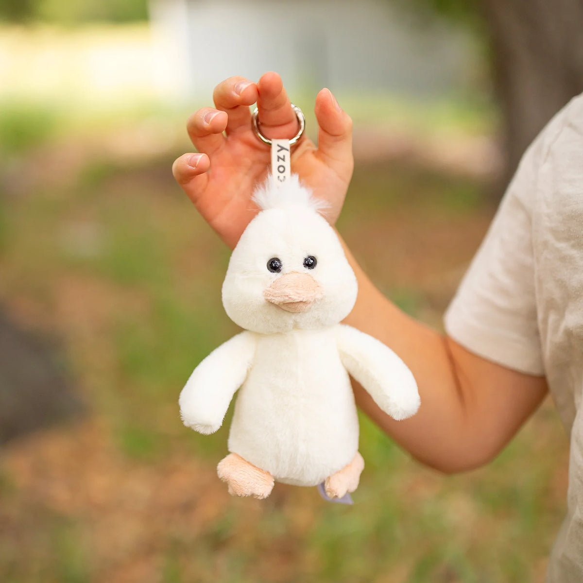 Dots Duckie Plushie Keychain