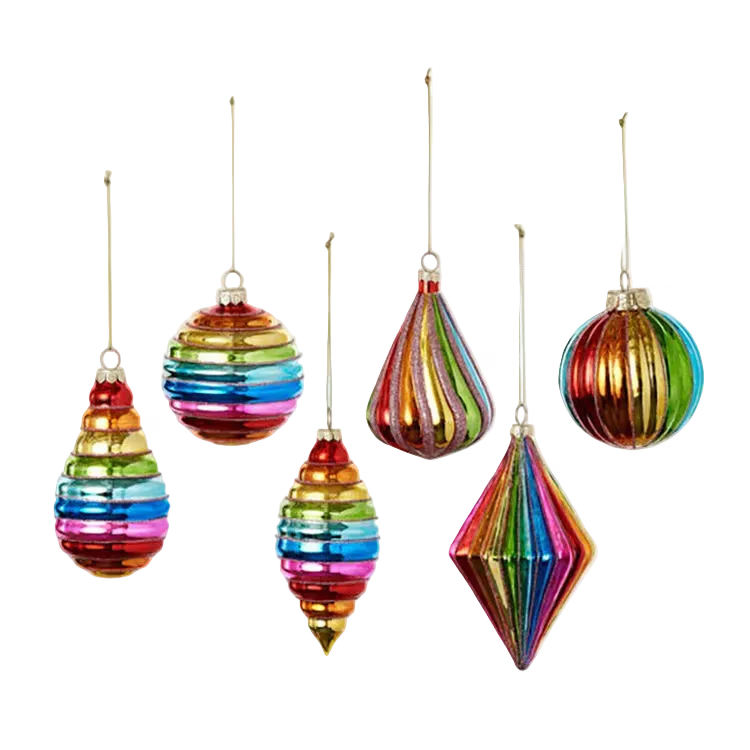 Rainbow Drop/Ball Ornaments