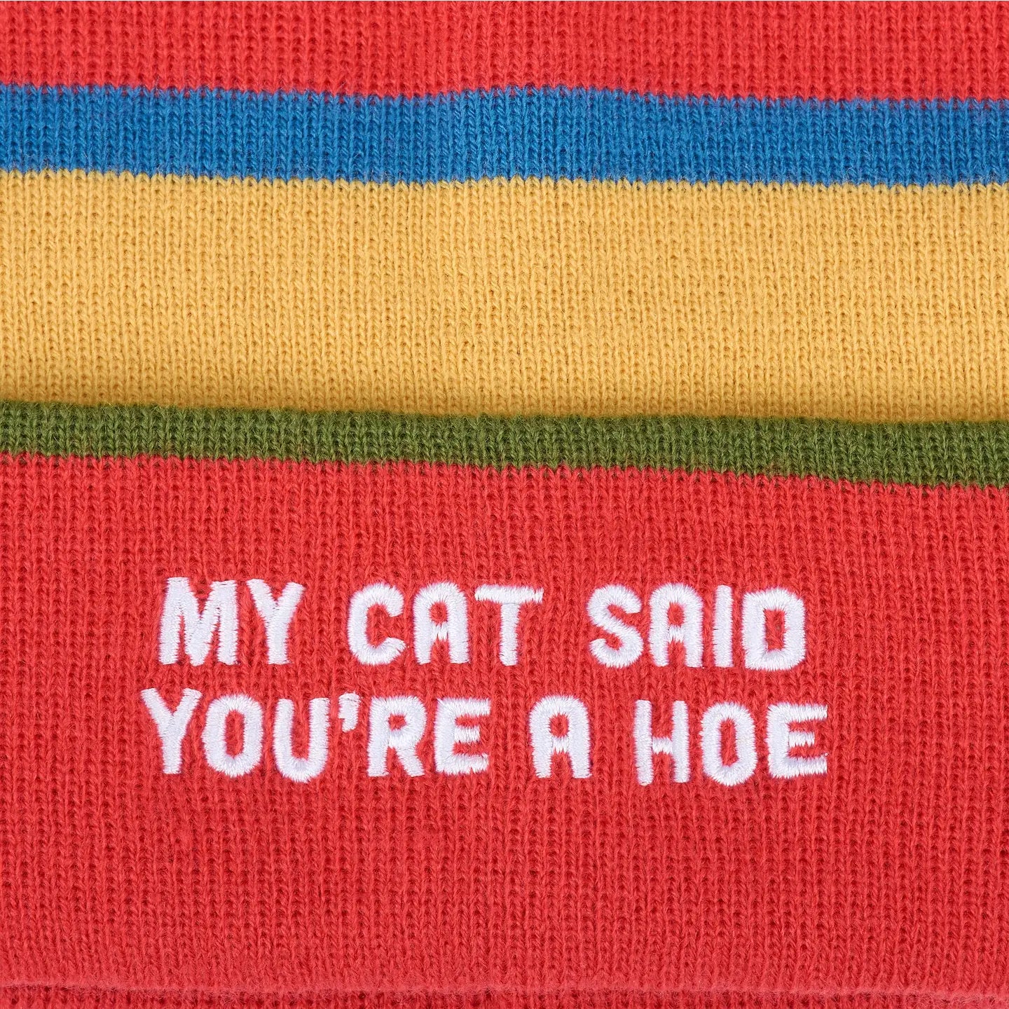 My Cat Said You're A Hoe Beanie