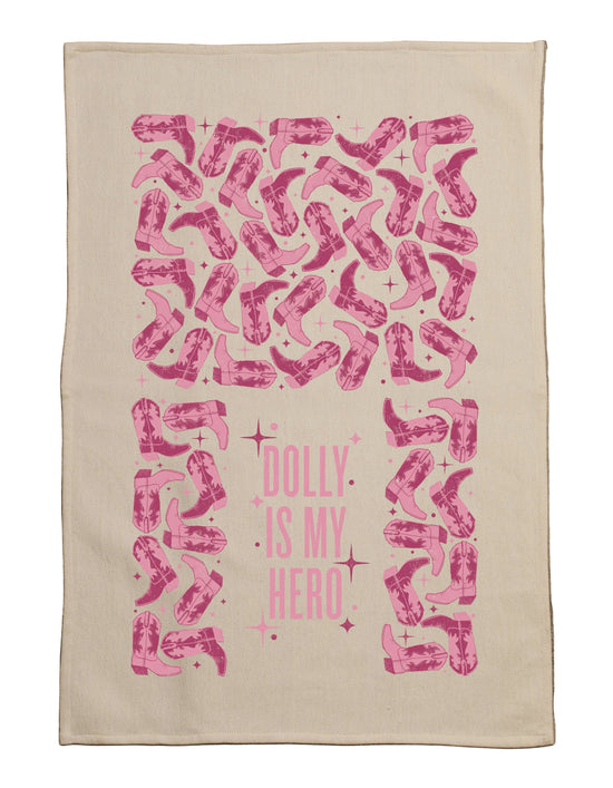 Dolly Is My Hero Kitchen Towel