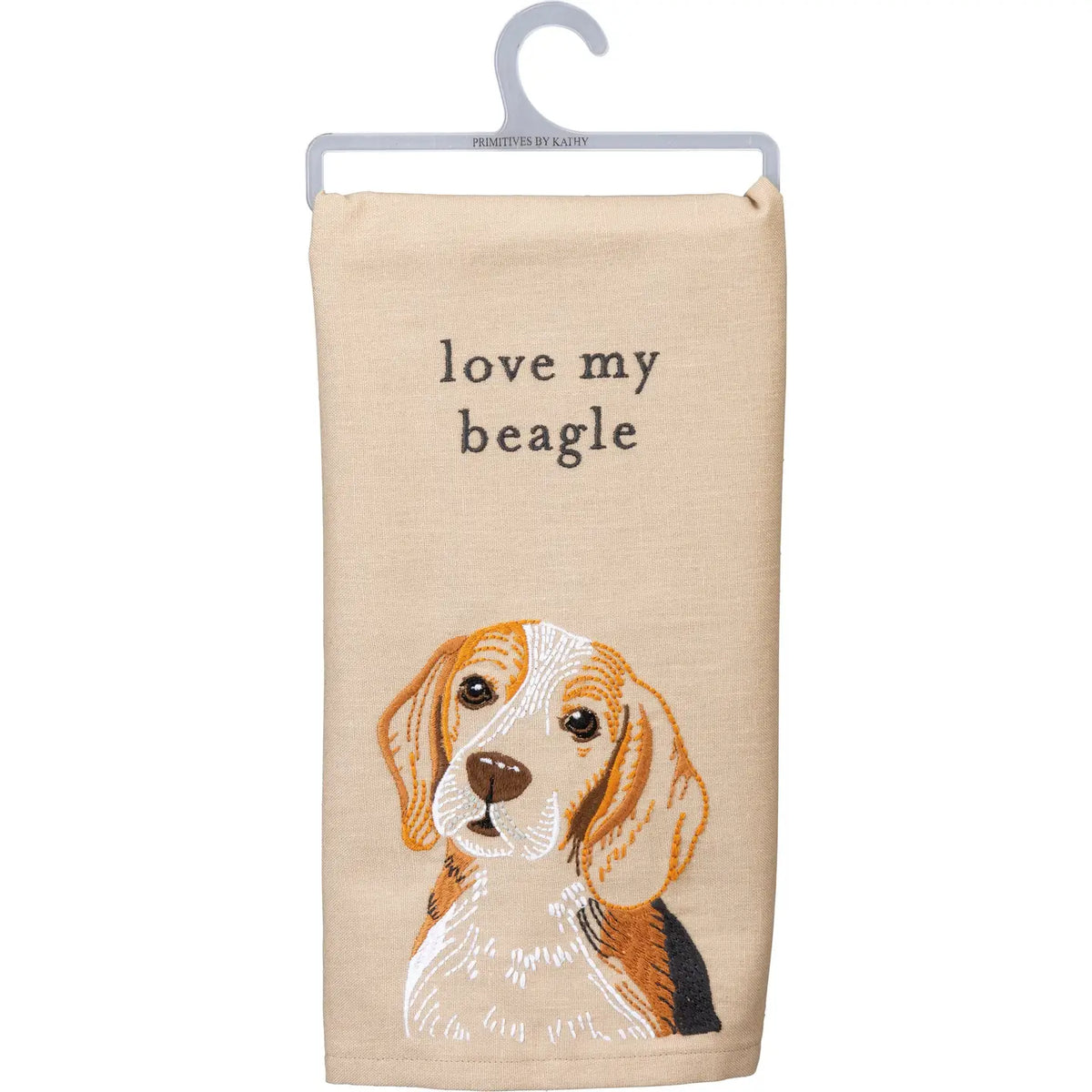 Love My Beagle Kitchen Towel