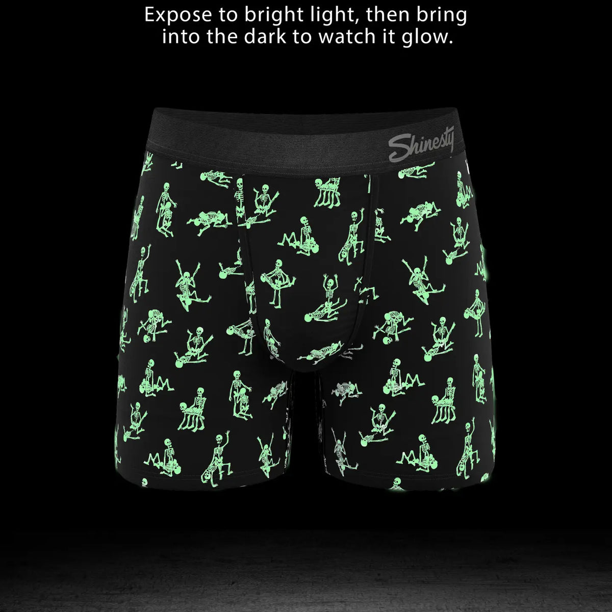 The Bare Back Bones Boxers