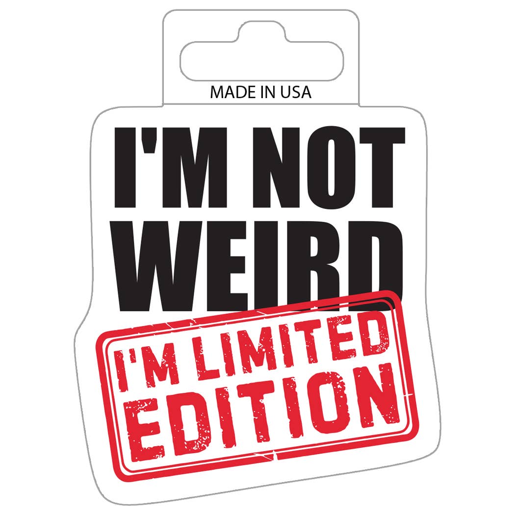 Not Weird Stickers