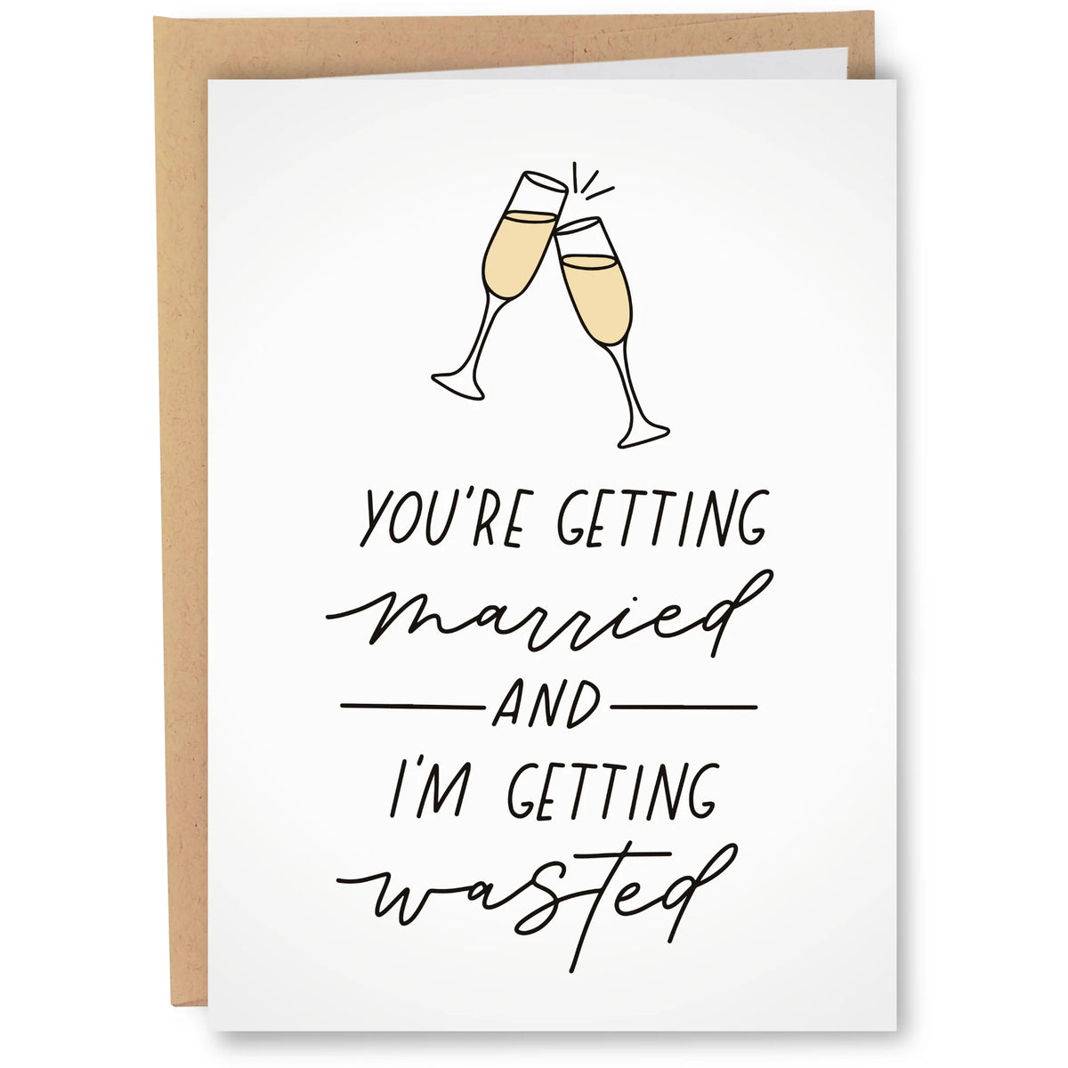 Married And Wasted Card