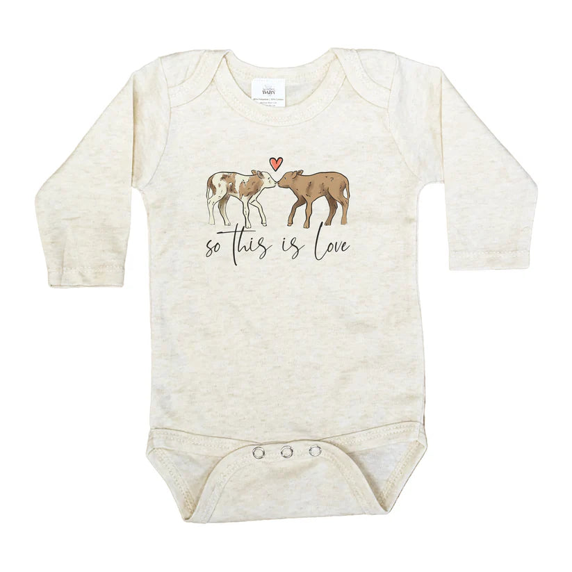 So This Is Love Cow Onesie