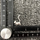 Creative Lazy Cat Frosted Design Ear Studs