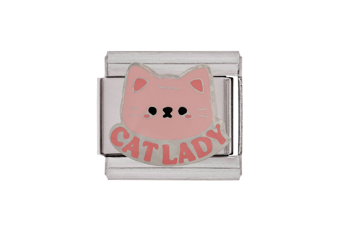 Cat Lady Italian Charm