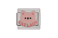 Cat Lady Italian Charm