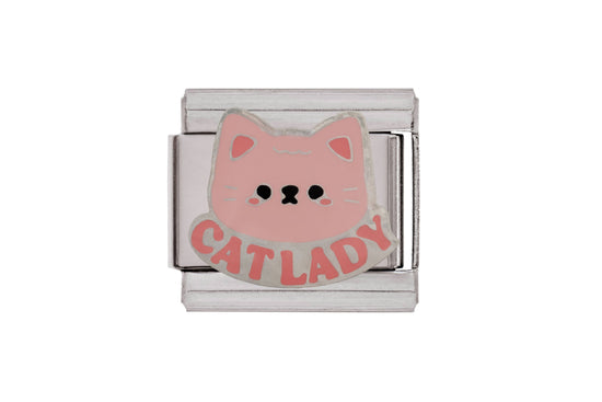 Cat Lady Italian Charm