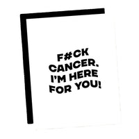 Fuck Cancer Sassy Grief Card