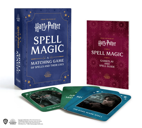 Harry Potter Spell Magic Card Game & Book