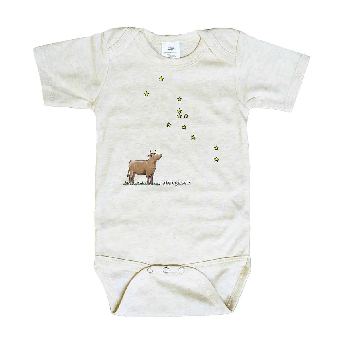"Stargazer" Cow Onesie