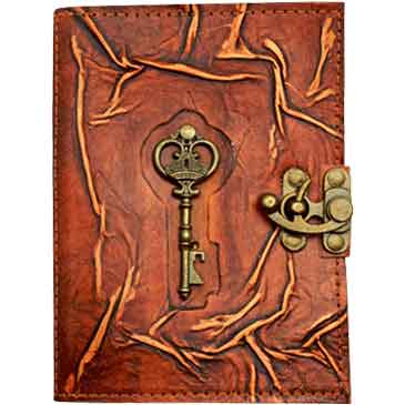Key Leather Embossed Journal