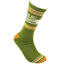 On My Worst Behavior Socks
