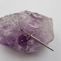 Silver Sword Necklace