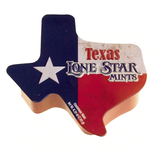 Texas Shaped Mint Tin