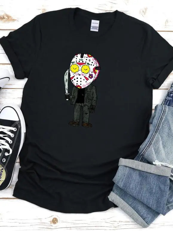 Jason Voorhees Day of the Dead T-Shirt