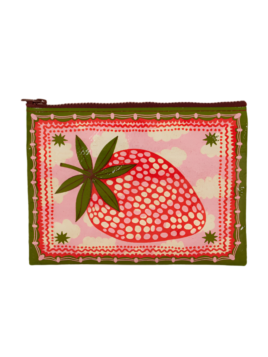 Strawberry Clouds Zipper Pouch