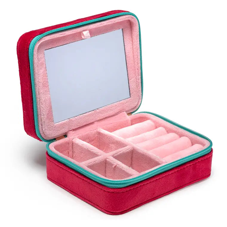 Strawberry Season Jewelry Zip Case