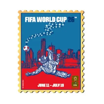 Fifa 2026 World Dallas Poster Pin