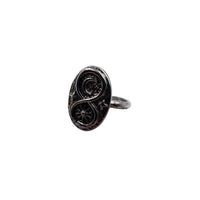 Goth Witchy Infinity Snake Ring