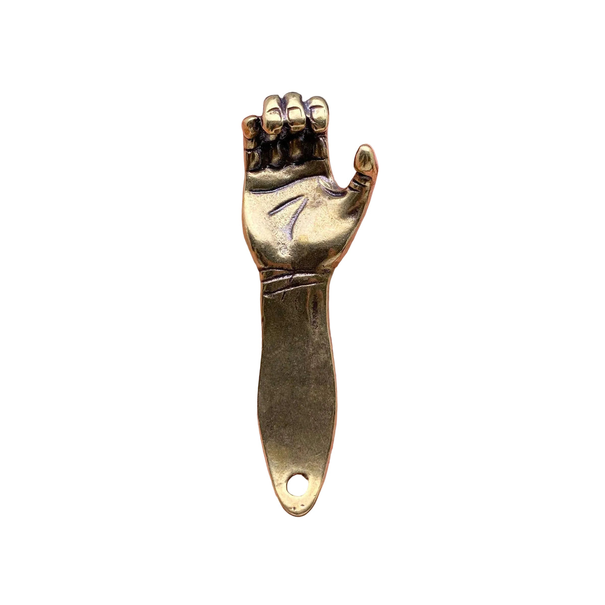 Brass Arm Bottle Opener