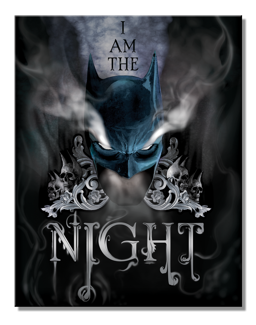 DC Batman Night Tin Sign