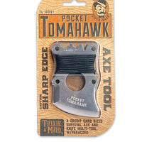 Pocket Tomahawk Survival Tool w/ Paracord Rope