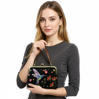 Hummingbird Kisslock Bag