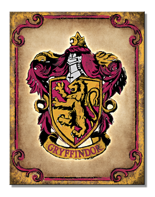 Harry Potter Gryffindor Tin Sign