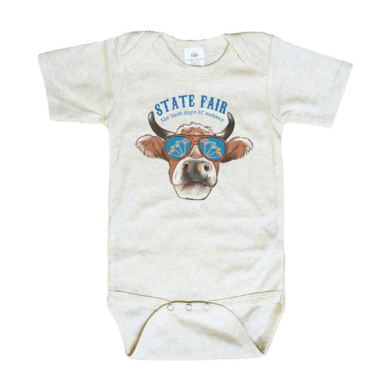 County State Fair Fun Cow Onesie