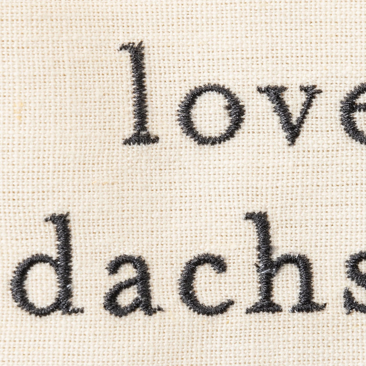 Love My Dachshund Kitchen Towel