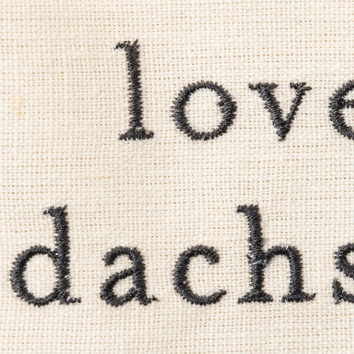 Love My Dachshund Kitchen Towel