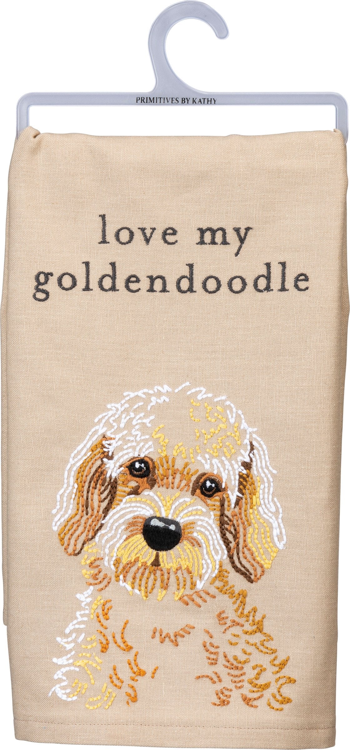 Love My Goldendoodle Kitchen Towel
