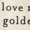 Love My Golden Retriever Kitchen Towel