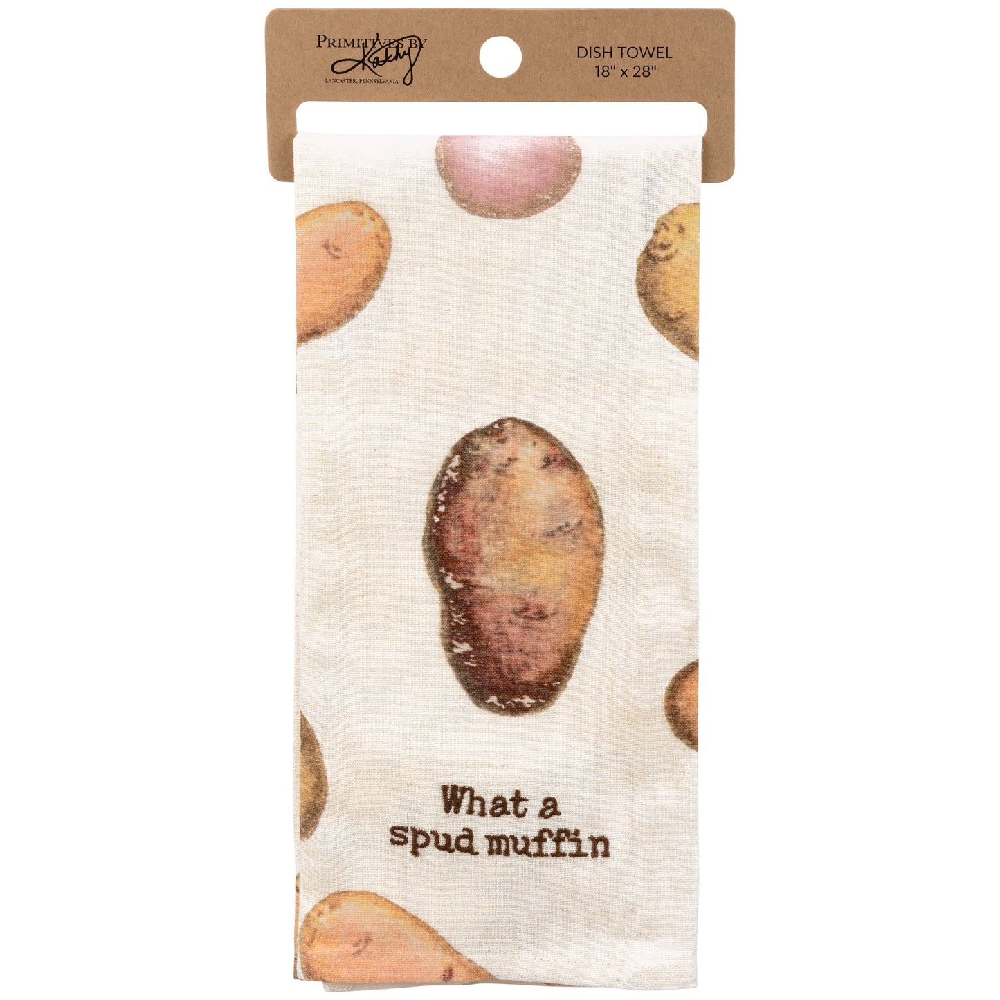 What A Spud Muffin Kitchen Towel