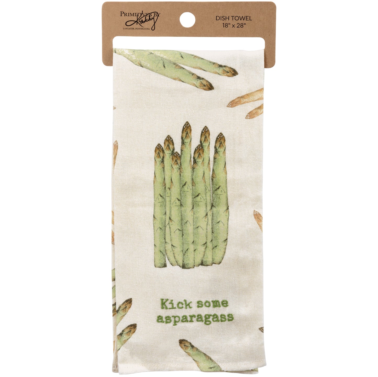 Kick Some Asparagass Kitchen Towel