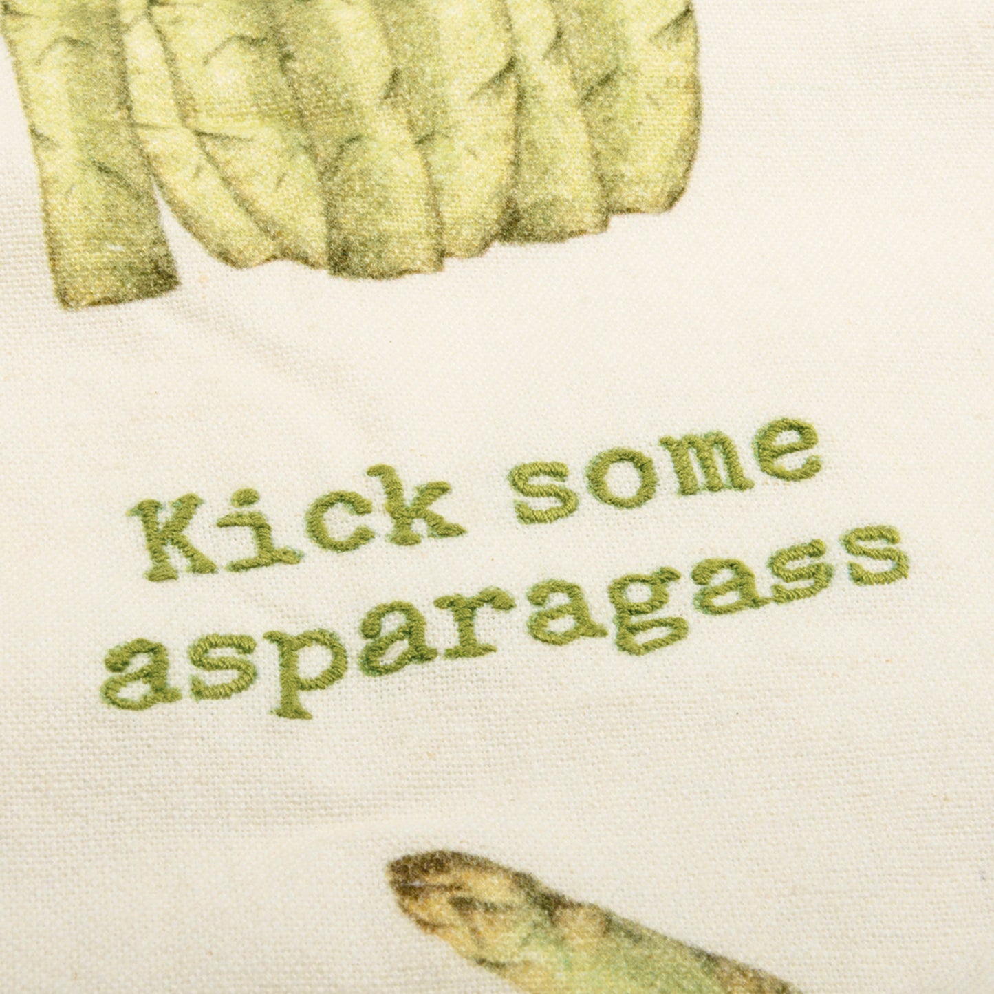 Kick Some Asparagass Kitchen Towel